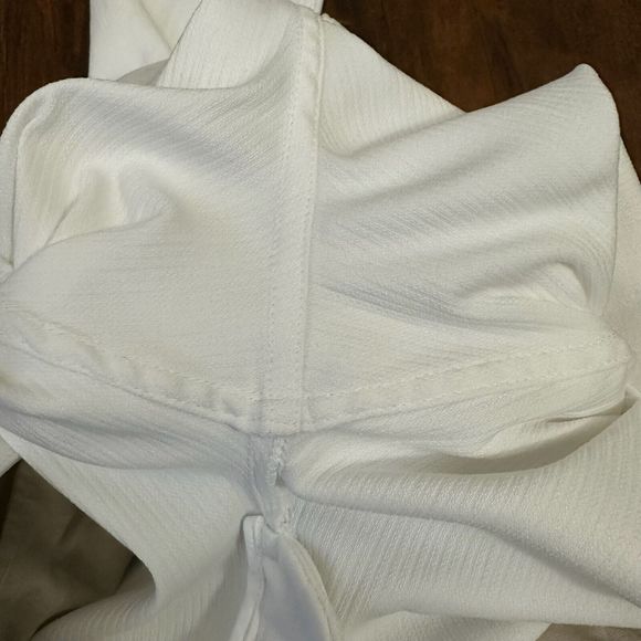 MASTER BUNNY EDITION Womens White Golf Skinny Khaki Pants JAPAN MADE - Picture 10 of 15